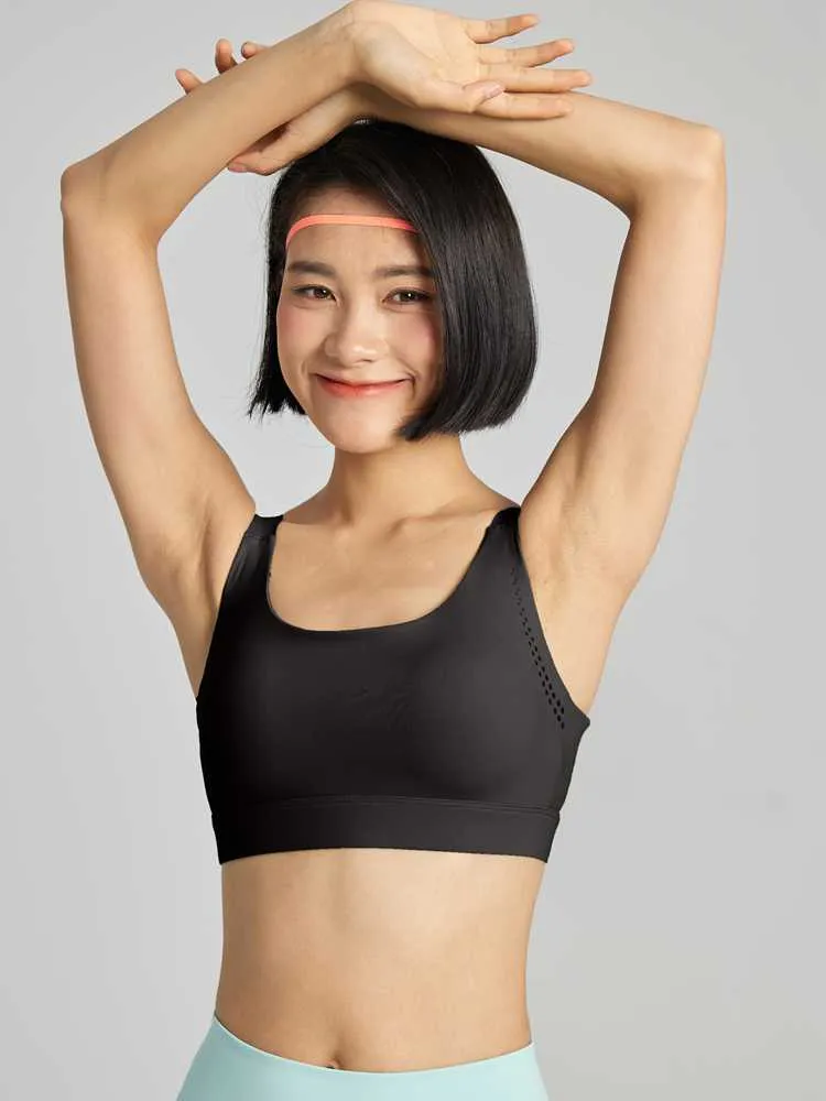 背中開きデザイン オーロラ スポーツブラ