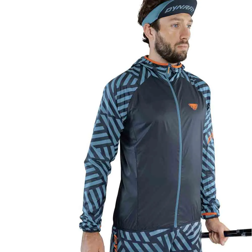 男裝風褸 Trail Graphic Wind Jacket M