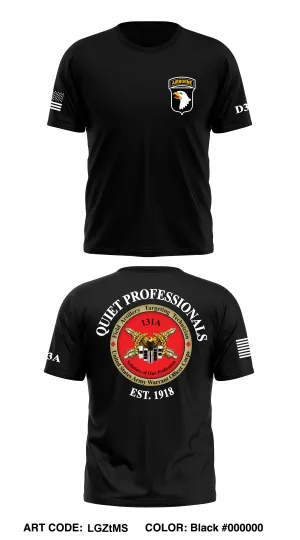 101ST ABDV (AASLT), 131A Targeting Technicians Core Men's SS Performance Tee - LGZtMS