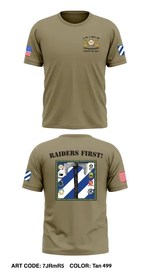 2-7IN, 1 ABCT, 3ID Cottonbalers Core Men's SS Performance Tee - 7JRmR5