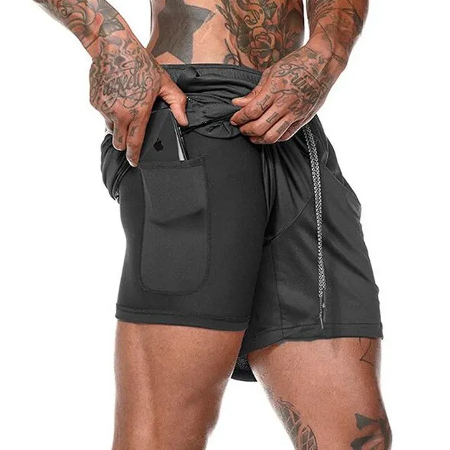 2 in 1 Running Shorts