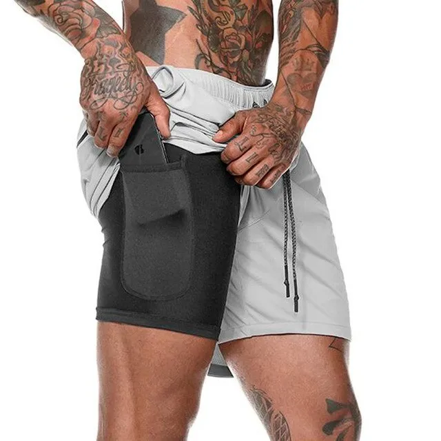 2 in 1 Running Shorts