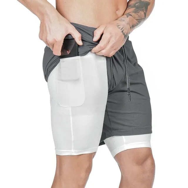 2 in 1 Running Shorts
