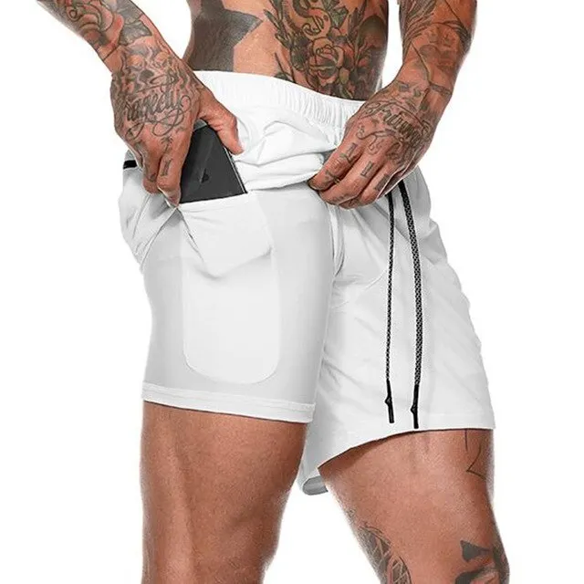2 in 1 Running Shorts