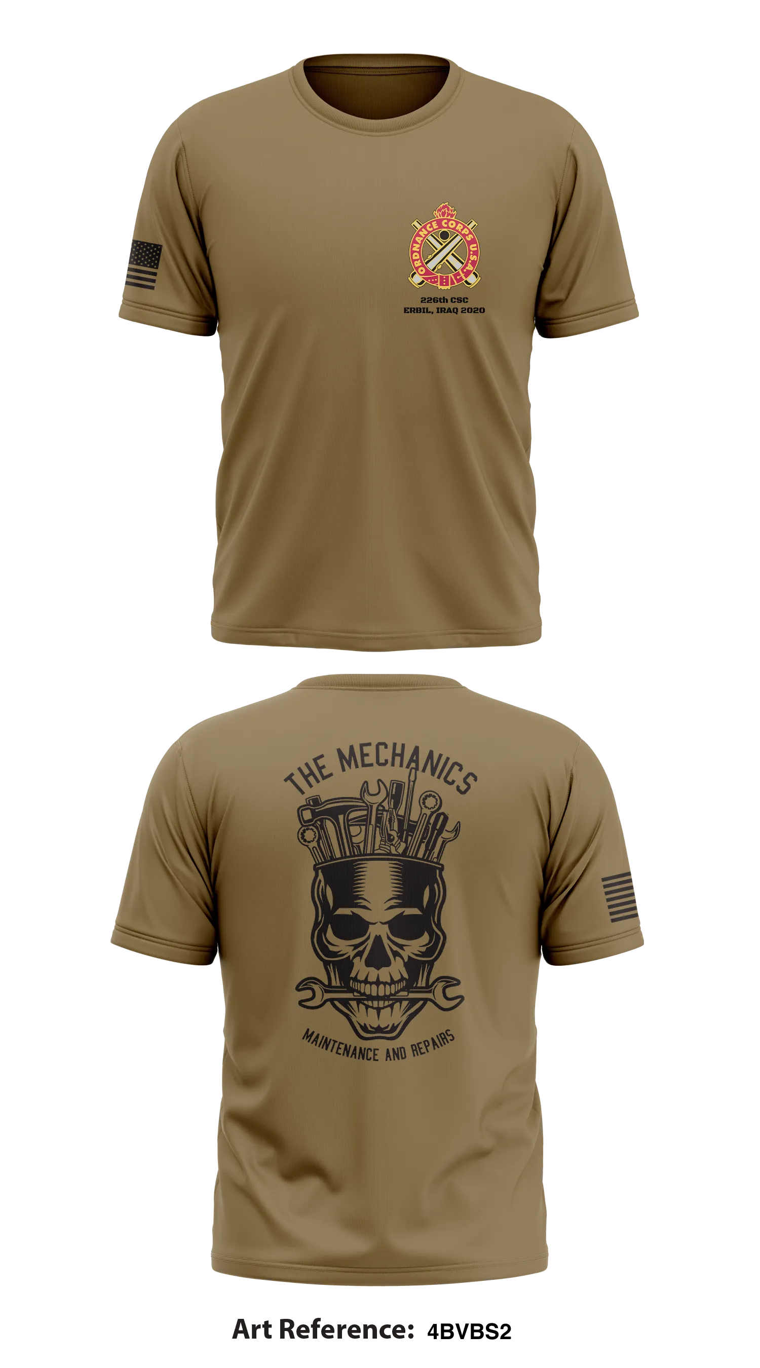 226th CSC Store 1 Core Men's SS Performance Tee - 4BvBS2