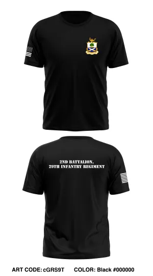 2nd Battalion, 29th Infantry Regiment Store 1 Core Men's SS Performance Tee - cGRS9T