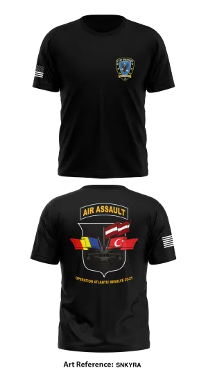 5 101 AVN REGT  Store 1 Core Men's SS Performance Tee - SnkYrA