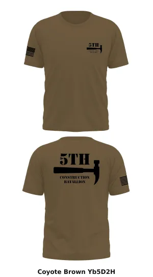 5th construction batallion Store 1 Core Men's SS Performance Tee - Yb5D2H