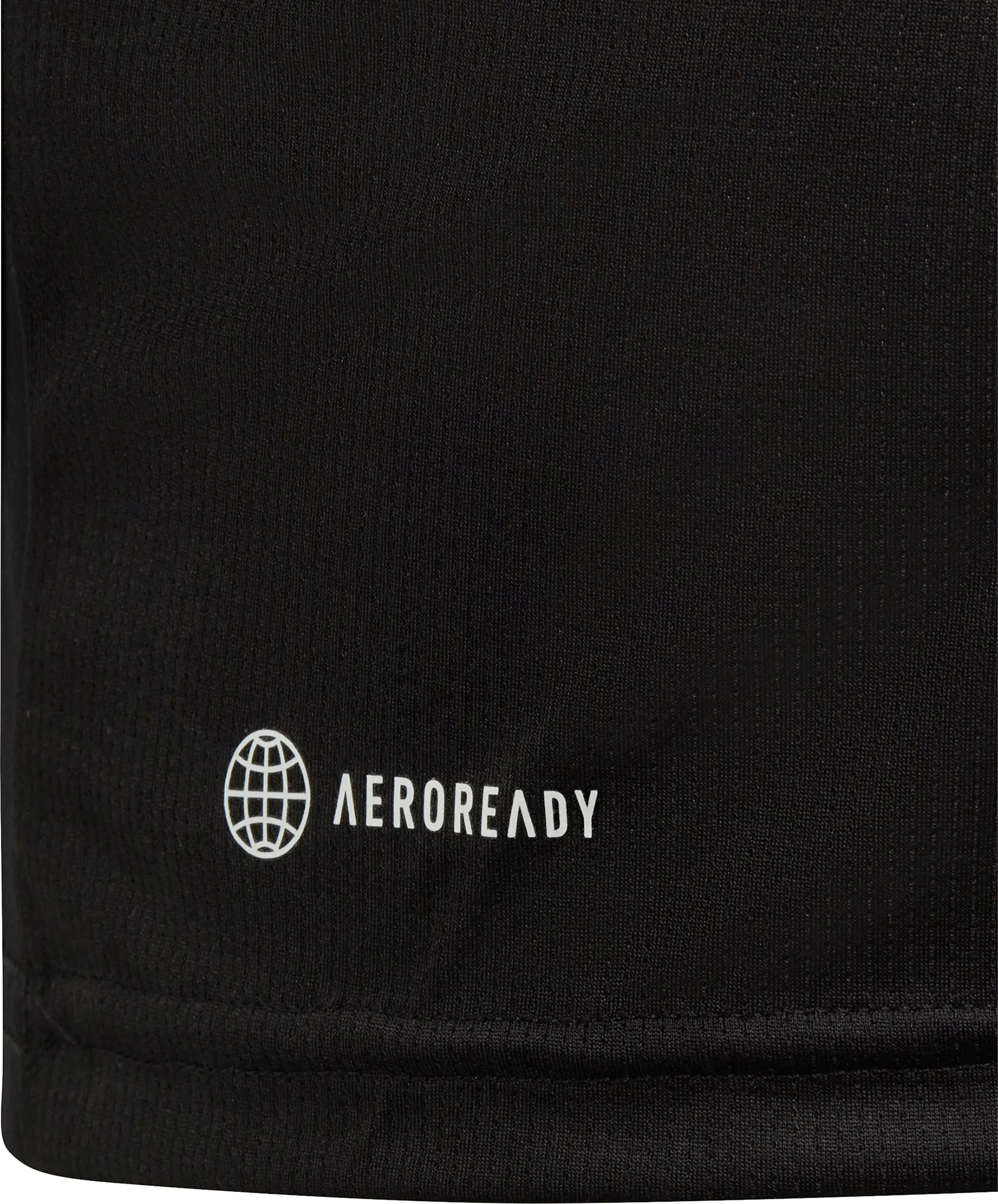 adidas Essentials AeroReady 3 Stripes Short Sleeve Junior Training Top - Black