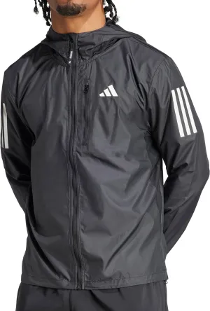 adidas Own The Run Mens Running Jacket - Black
