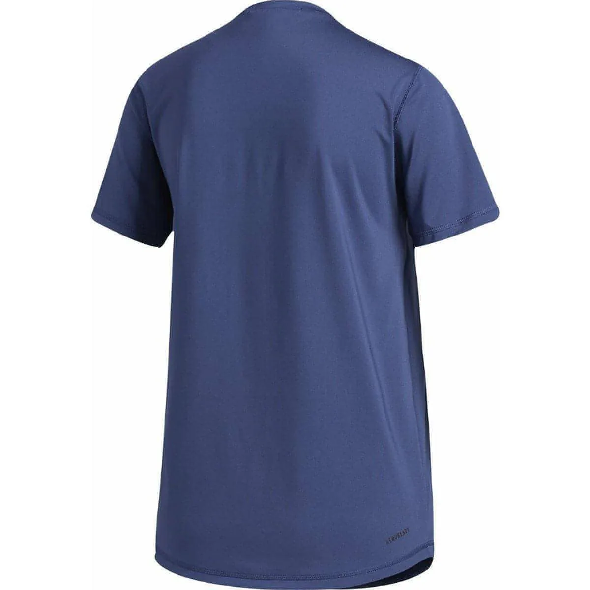 adidas Tech Badge of Sport Short Sleeve Womens Training Top - Blue