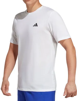 adidas Train Essentials Comfort Short Sleeve Mens Training Top - White