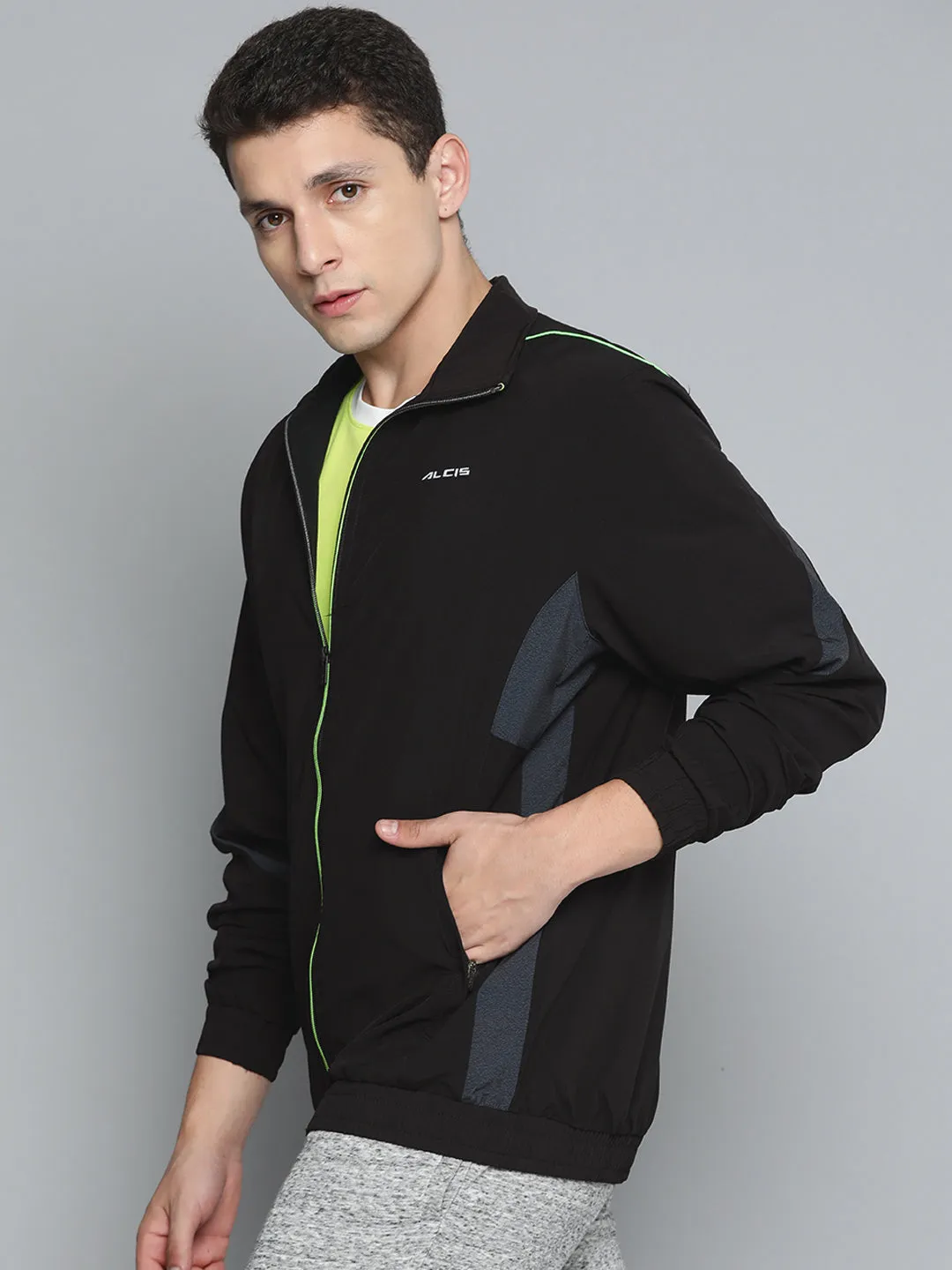 Alcis Men Running Sporty Jacket