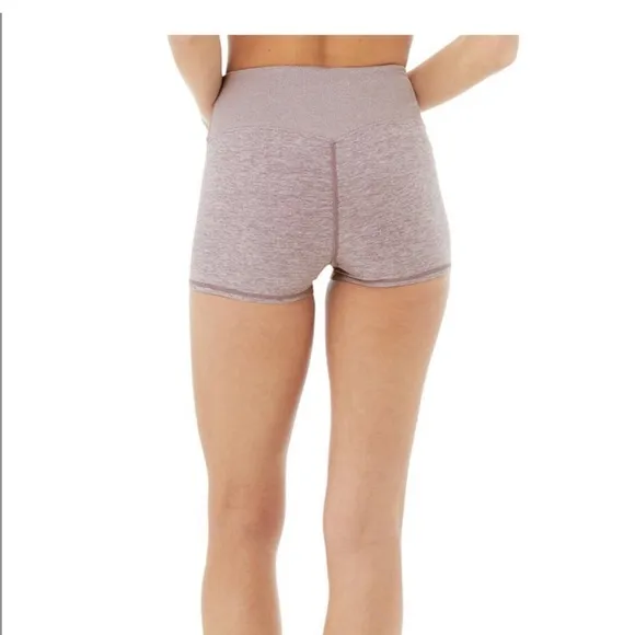 Alo Yoga Alosoft Aura Short - Lavender Dusk Heather XS NWOT