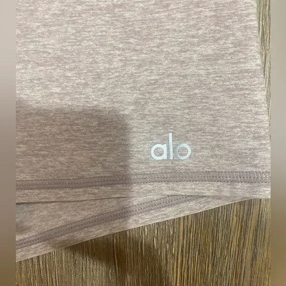 Alo Yoga Alosoft Aura Short - Lavender Dusk Heather XS NWOT