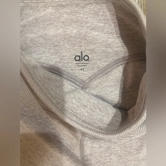 Alo Yoga Alosoft Aura Short - Lavender Dusk Heather XS NWOT