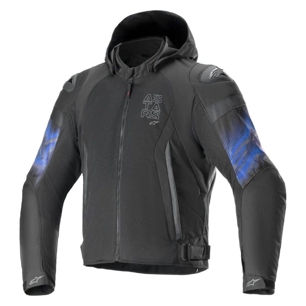 Alpinestars Zaca Air Venom Waterproof Jacket Black / Electric Blue
