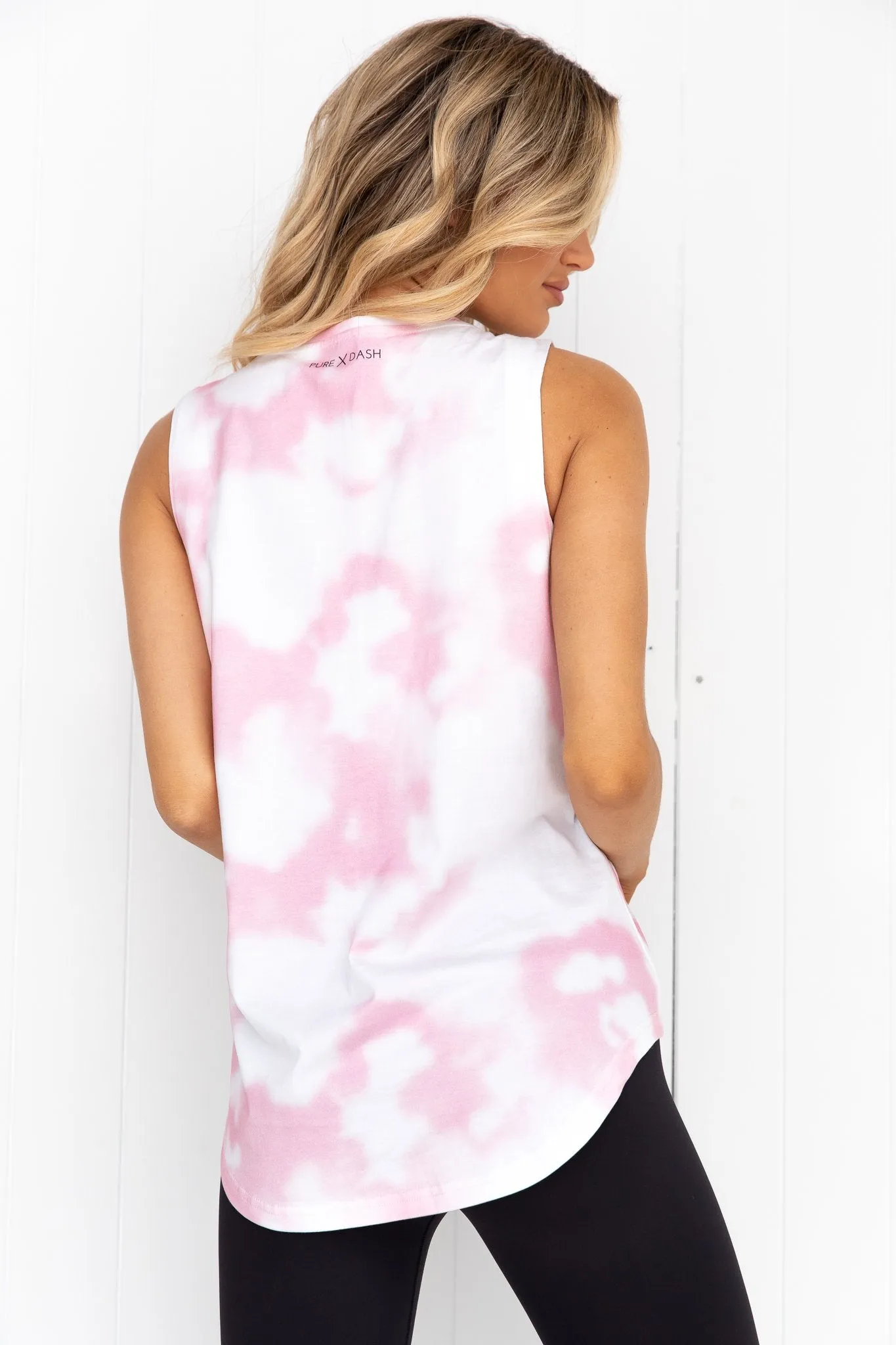 Always On Tank - Pink Tie Dye