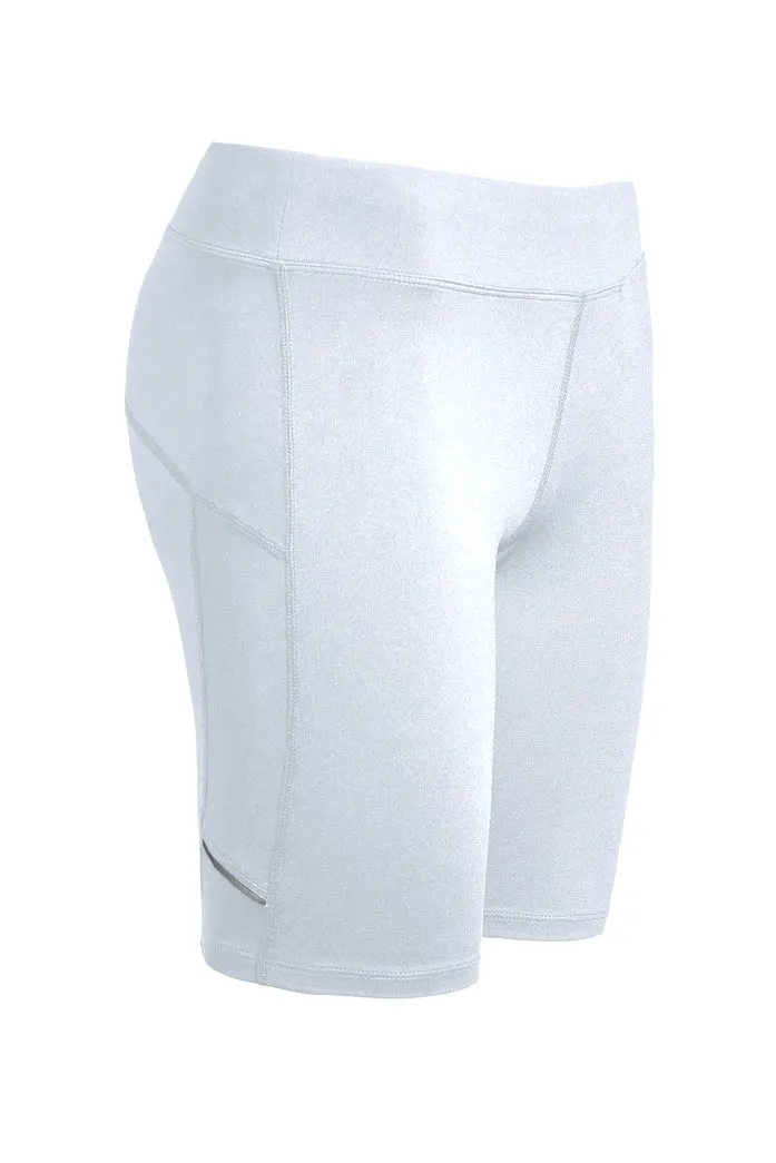 AP1052 Airstretch™ 8" Zipper Pocket Fitness Shorts