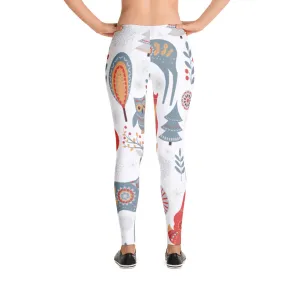 Athleisure Yoga Leggings White Yoga Leggings for Women