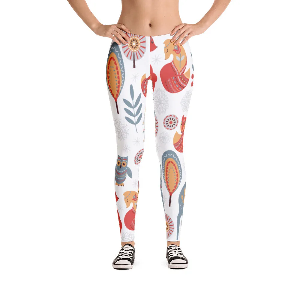 Athleisure Yoga Leggings White Yoga Leggings for Women