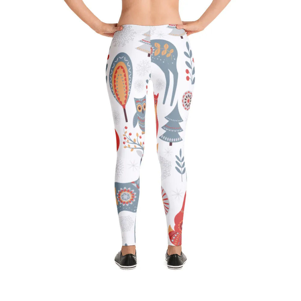Athleisure Yoga Leggings White Yoga Leggings for Women