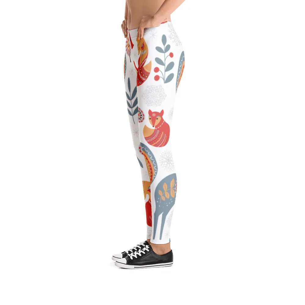 Athleisure Yoga Leggings White Yoga Leggings for Women