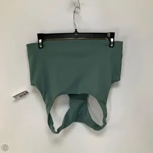Athletic Bra By Cmc In Green, Size: M