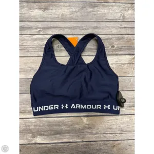 Athletic Bra By Under Armour In Navy, Size: Small