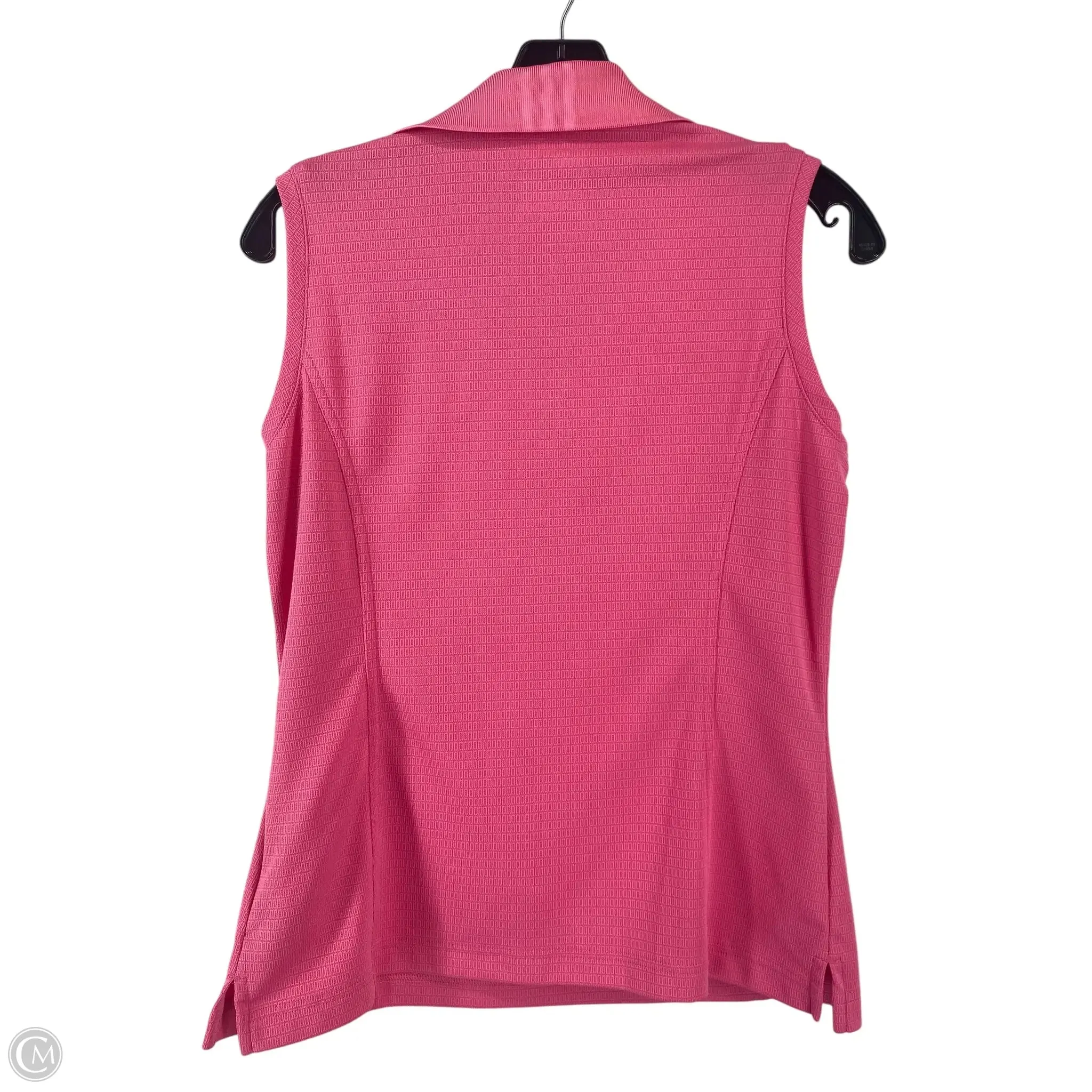 Athletic Tank Top By Adidas In Pink, Size: M