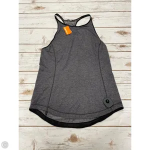 Athletic Tank Top By Lululemon In Grey, Size: 6