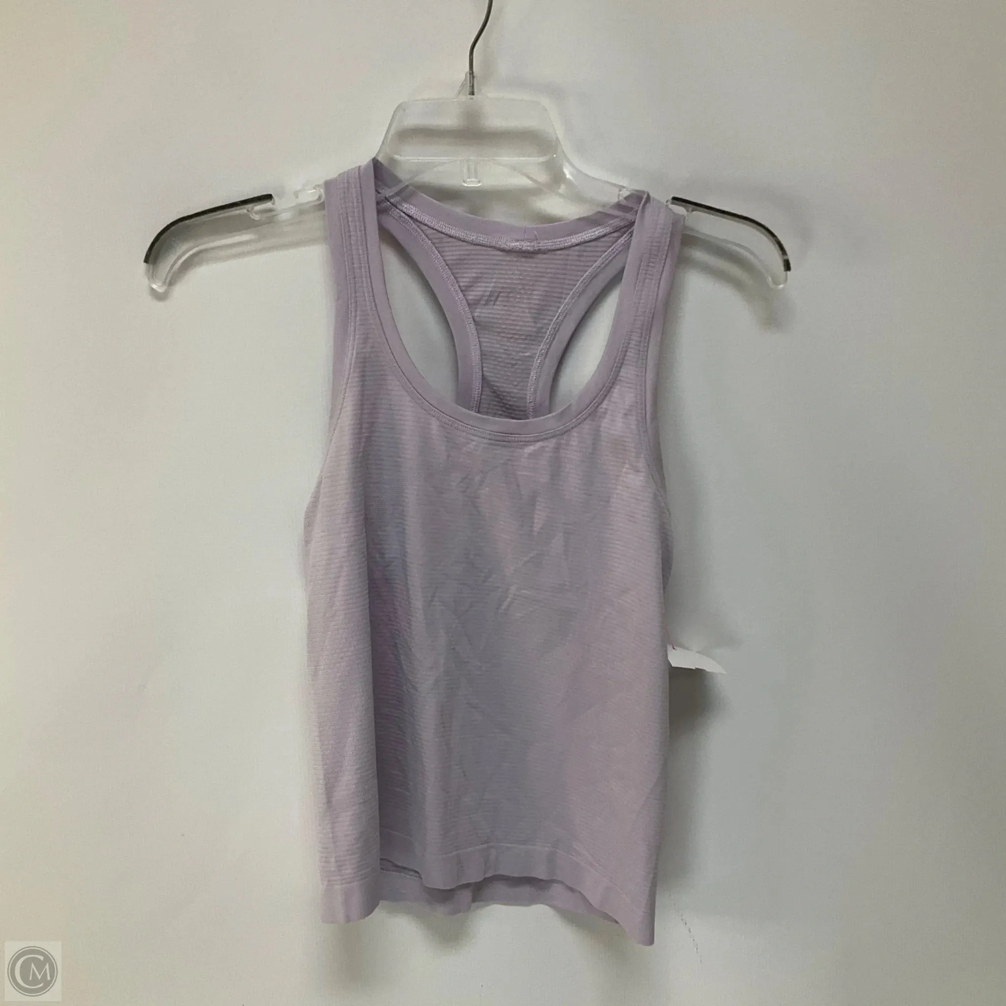 Athletic Tank Top By Lululemon In Purple, Size: 4