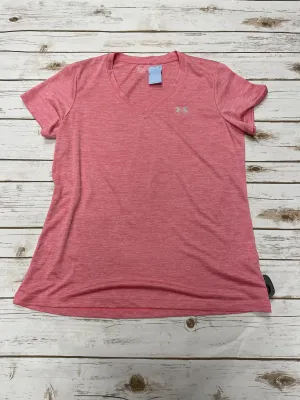 Athletic Top Short Sleeve By Under Armour  Size: L