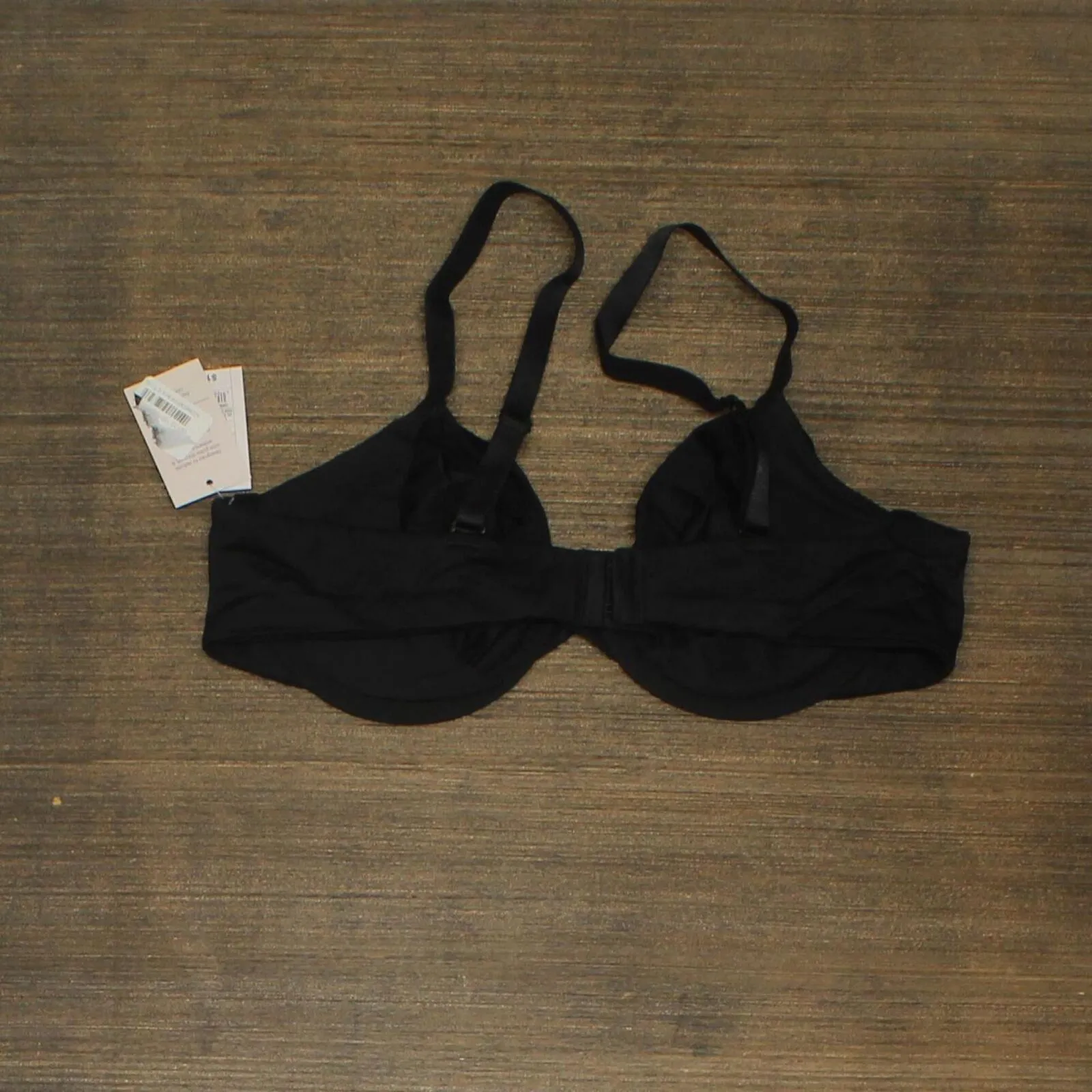 Auden Women's Unlined Demi Bra W4K51 Black 38B