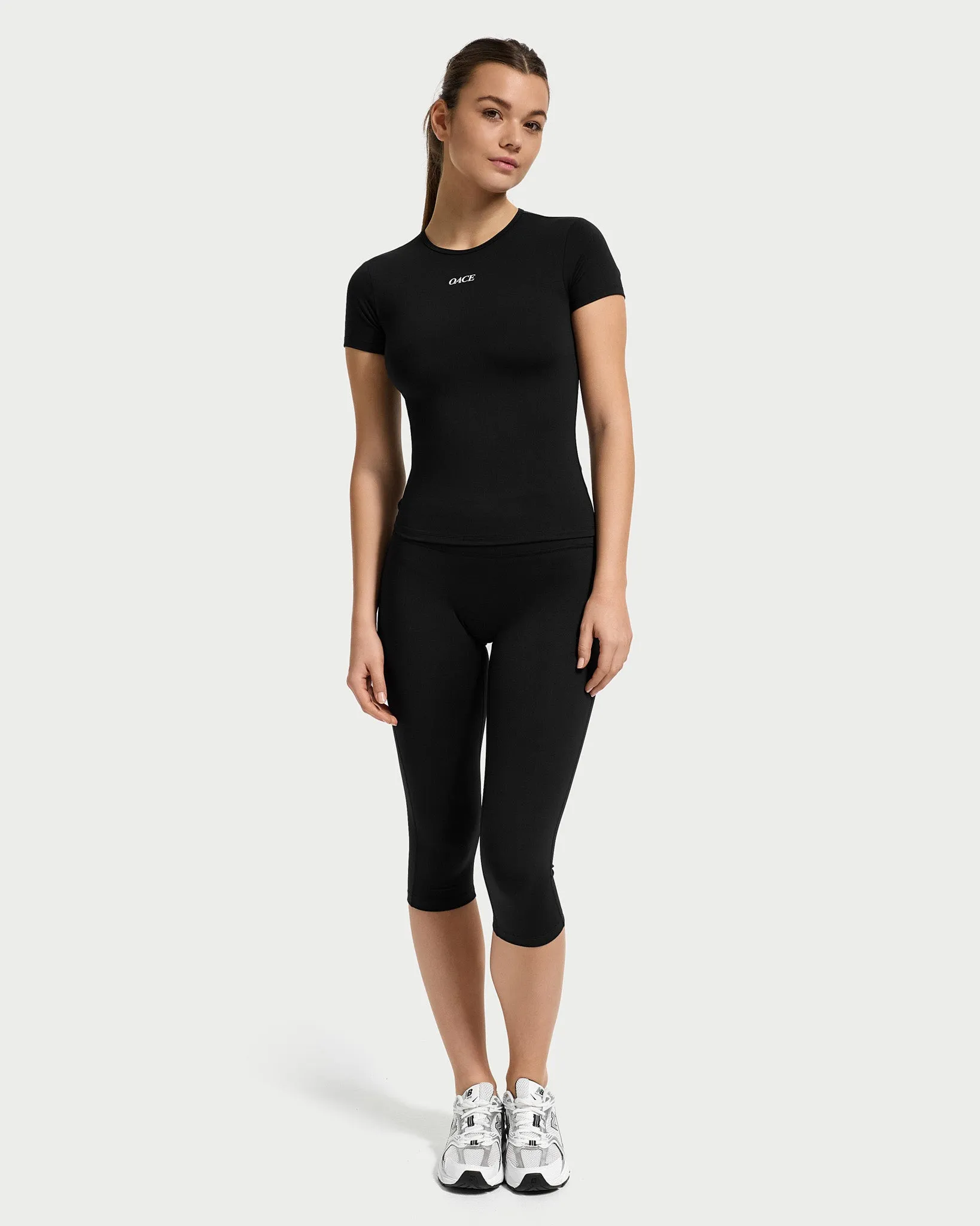 Aura Nylon Crop Leggings