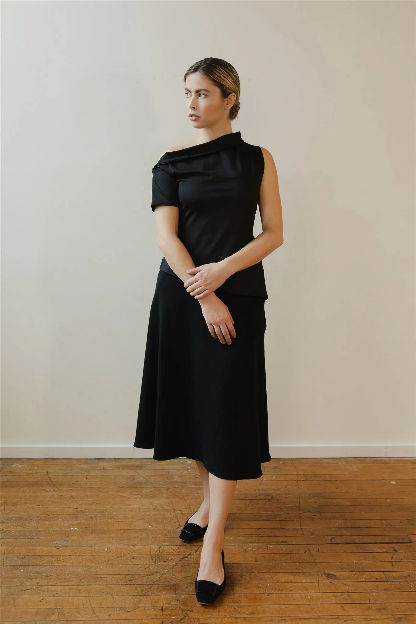 Ava Convertible Top - Black