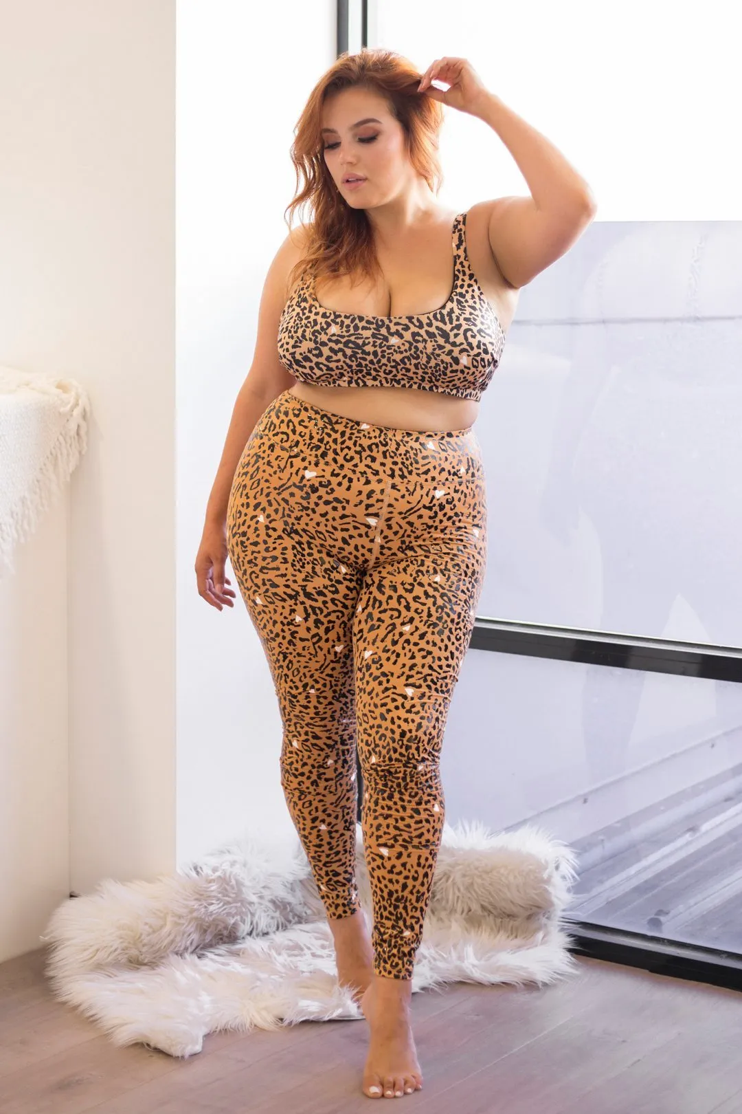 Ava Leopard Top