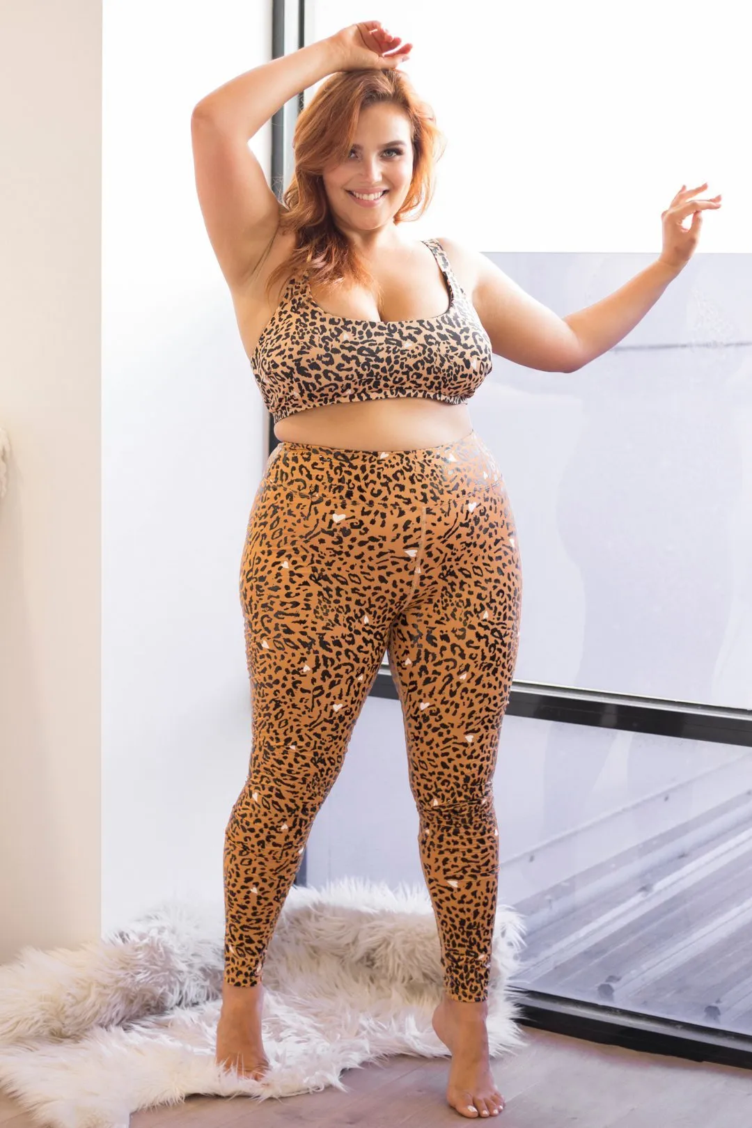 Ava Leopard Top