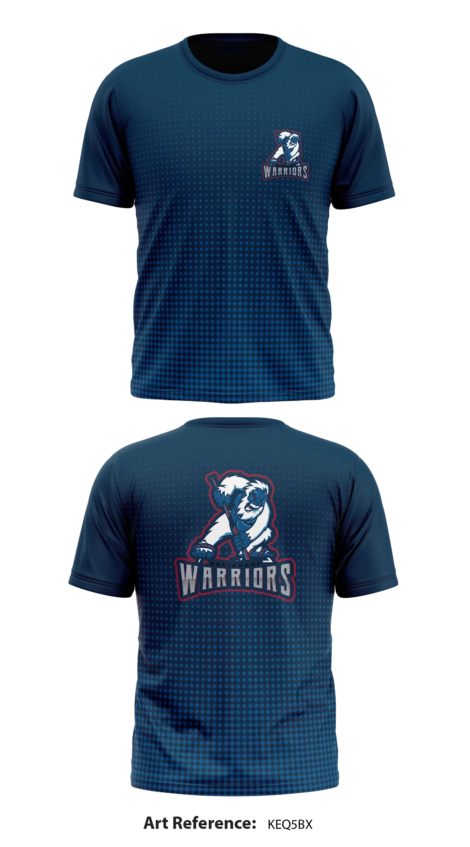 Avalanche Warriors Store 1 Core Men's SS Performance Tee - keQ5BX