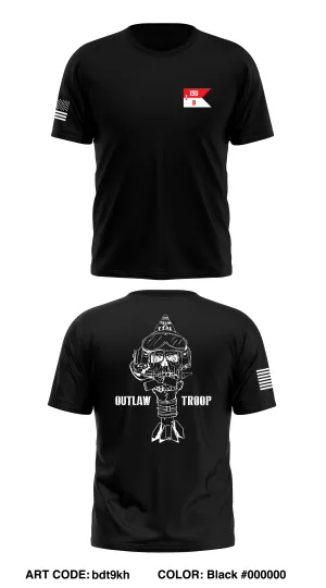 B TRP. 1-150th CAV Core Men's SS Performance Tee - bdt9kh