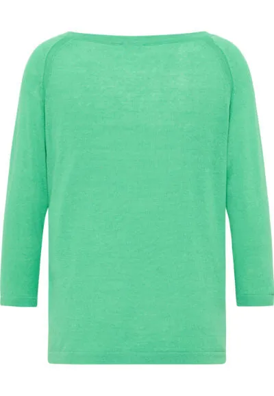 Barbara Lebek Womens Jumper - Green