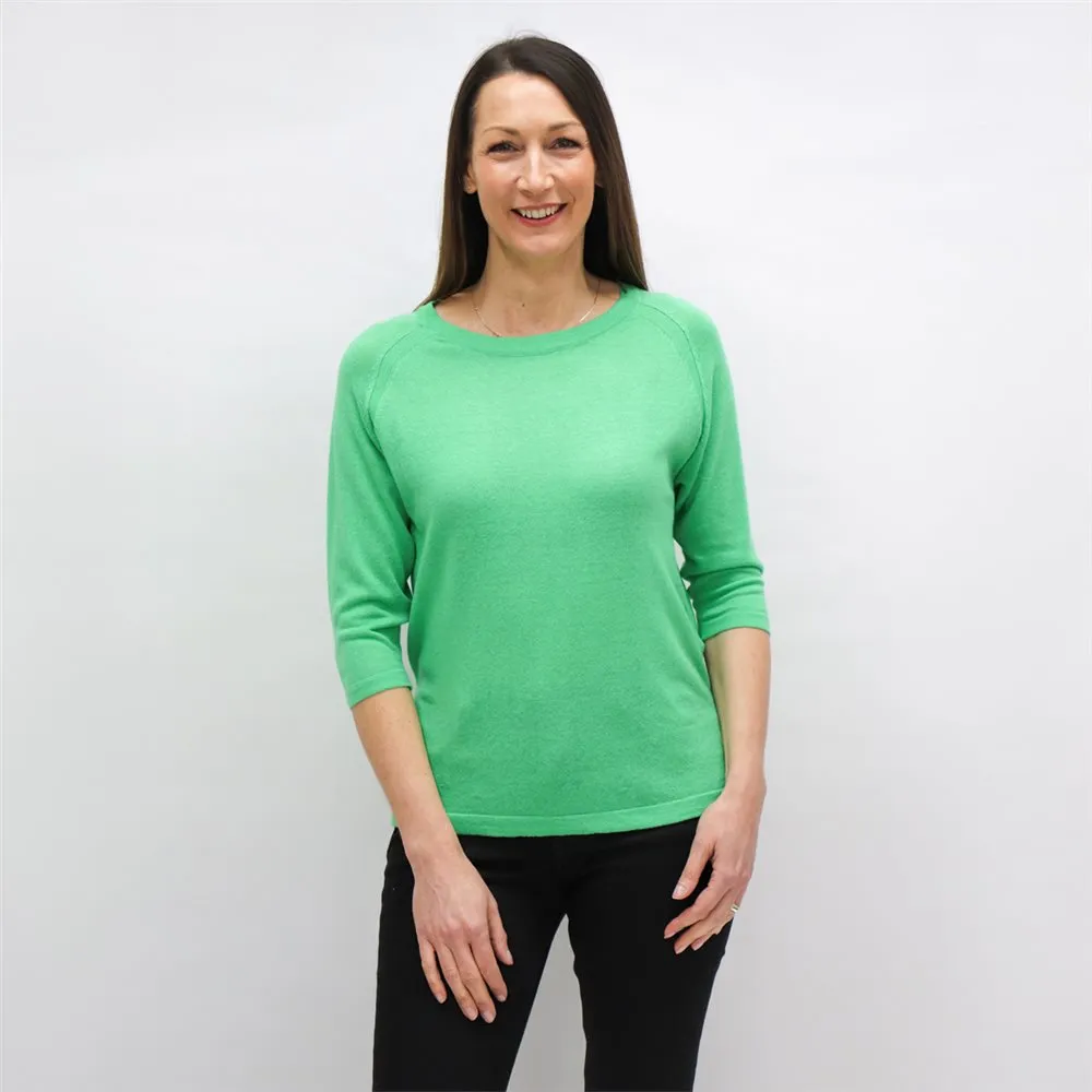 Barbara Lebek Womens Jumper - Green