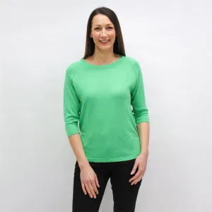 Barbara Lebek Womens Jumper - Green
