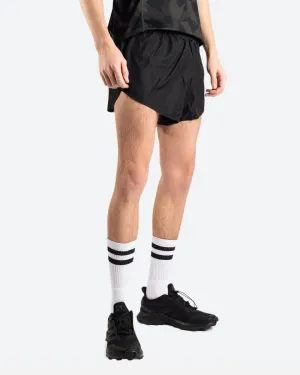 Base Split Shorts - Black