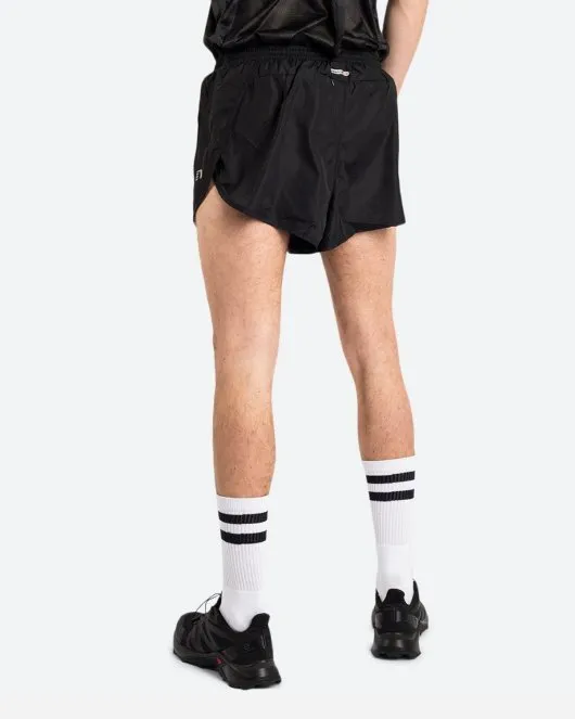Base Split Shorts - Black