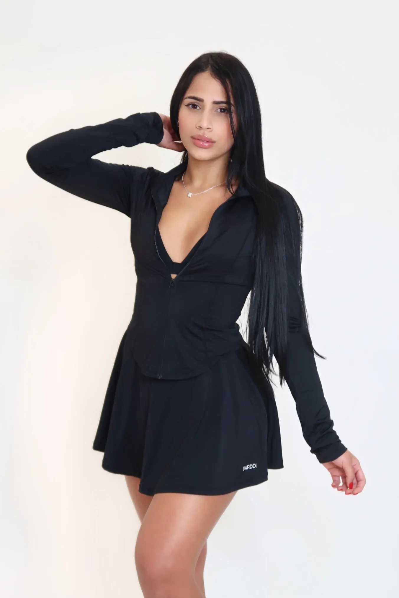 Bellecurves tennis skirt