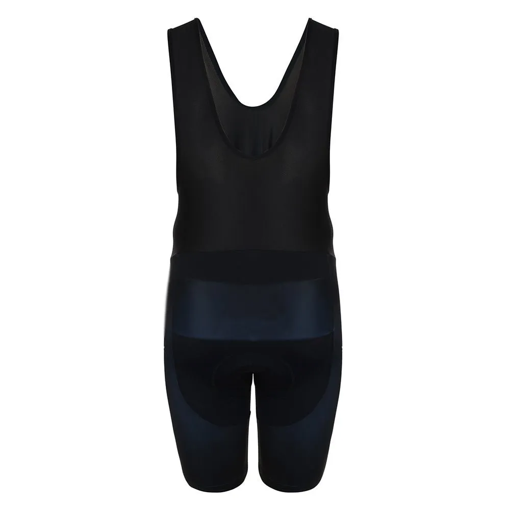Big and Tall Mens Black Padded Cycling Bib Shorts
