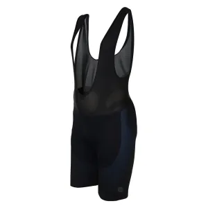 Big and Tall Mens Black Padded Cycling Bib Shorts