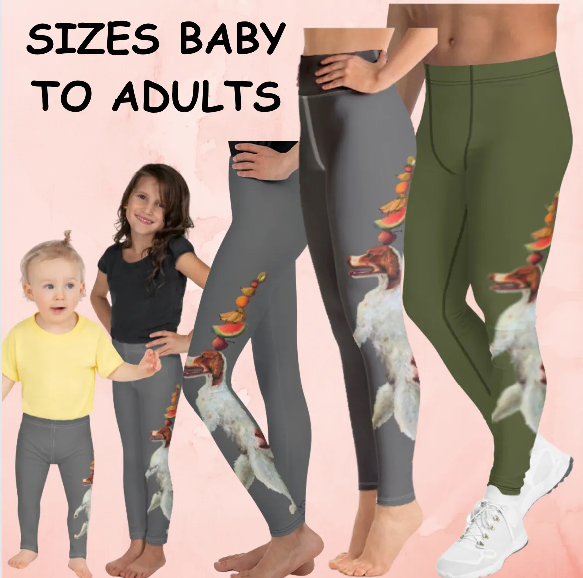 Black Girls Leggings "Dexter"