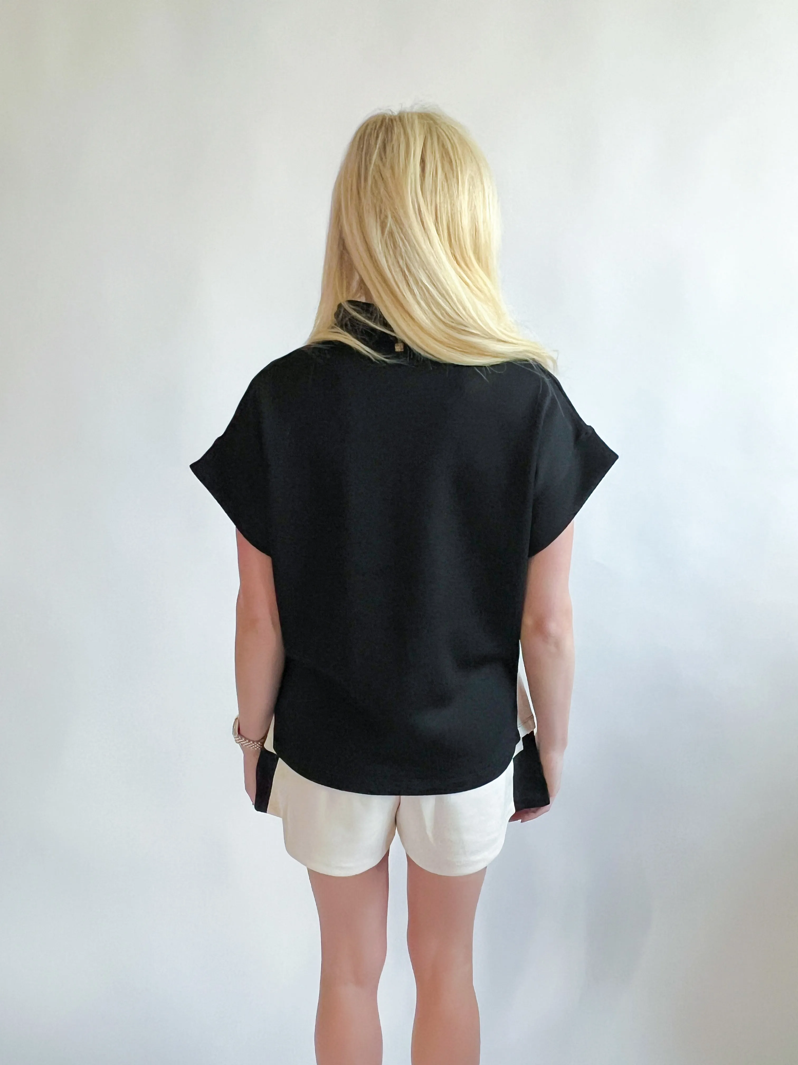Black Sand Poppy Pullover